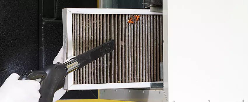Clogged Air Duct Cleaning Process in Upland, CA