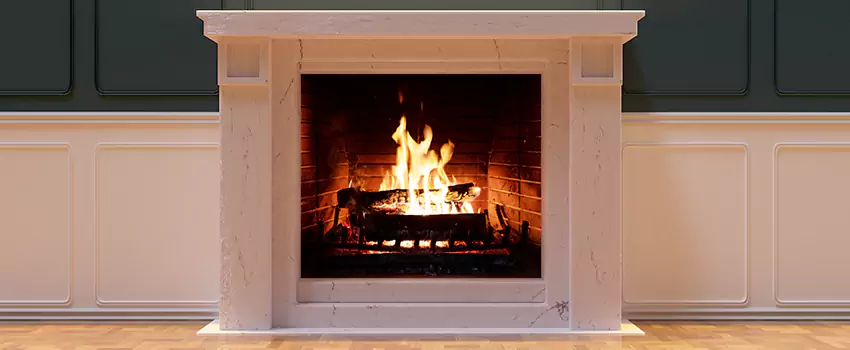 Decorative Electric Fireplace Installation in Upland, California