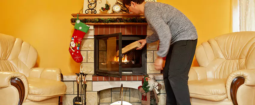 Gas to Wood-Burning Fireplace Conversion Services in Upland, California
