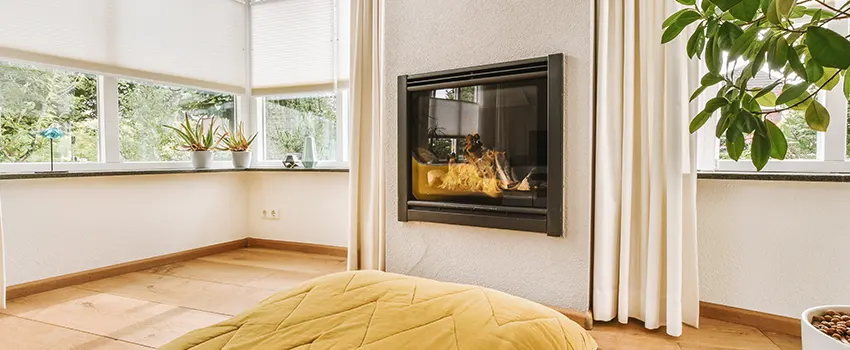 Residential Fireplace Ceramic Glass Installation in Upland, CA