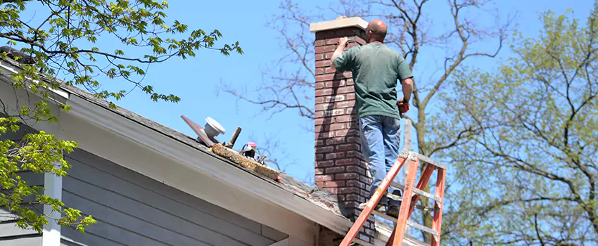 Vinyl and PVC Chimney Flashing Installation in Upland, CA