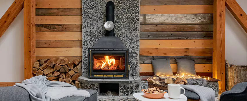 Thelin Hearth Products Direct Vent Gas Stove Fireplace Inspection in Upland, California